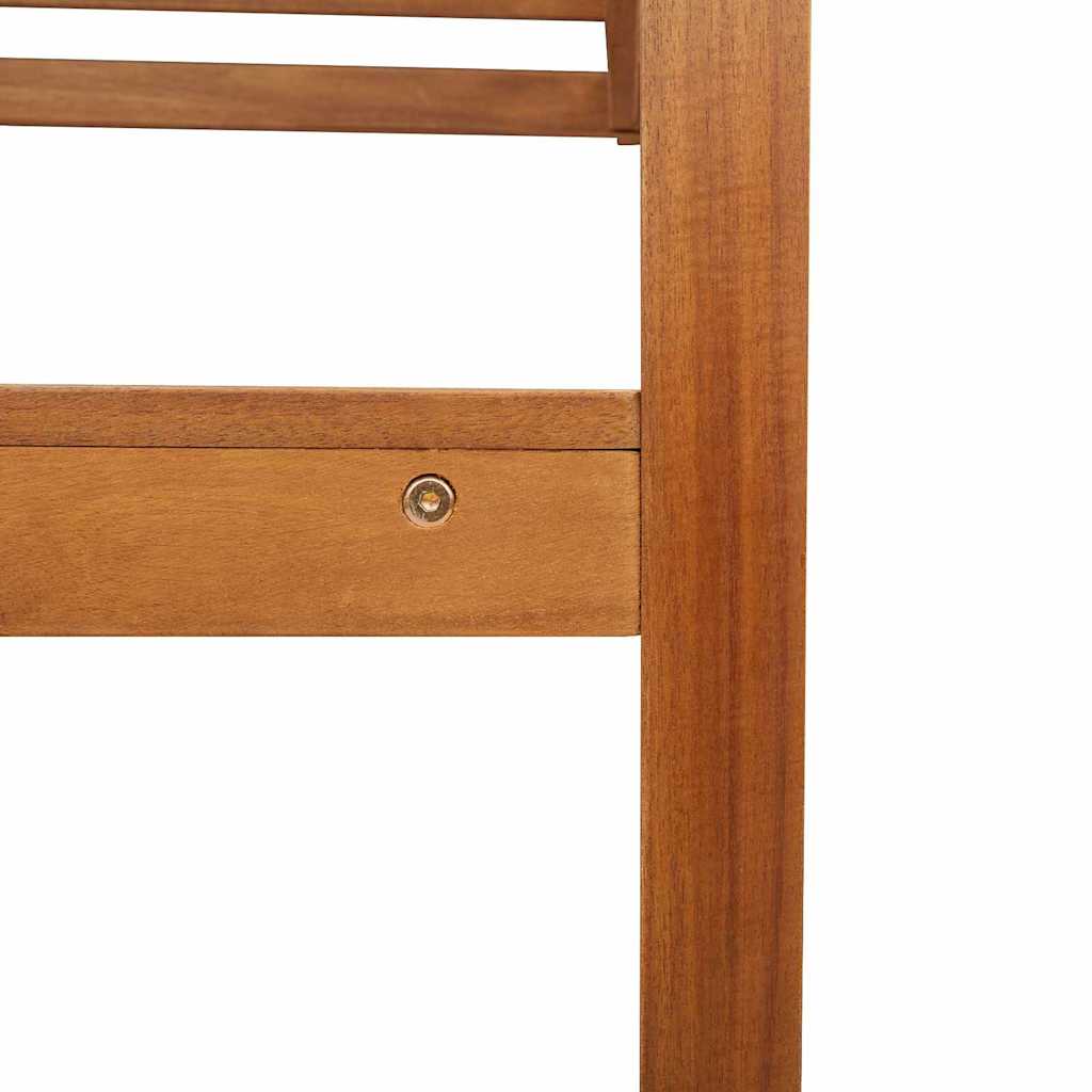 Vrtna stolica 2 pcs Smeđa 50 x 50 x 91cm Čvrsto drvo akacije