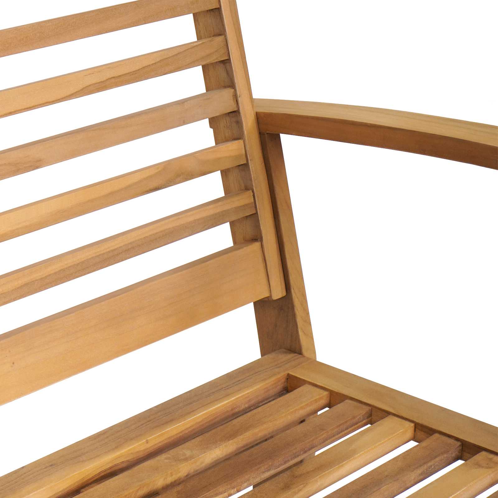 klupa Smeđa 110 x 65 x 76,5 cm Čvrsto teak drvo