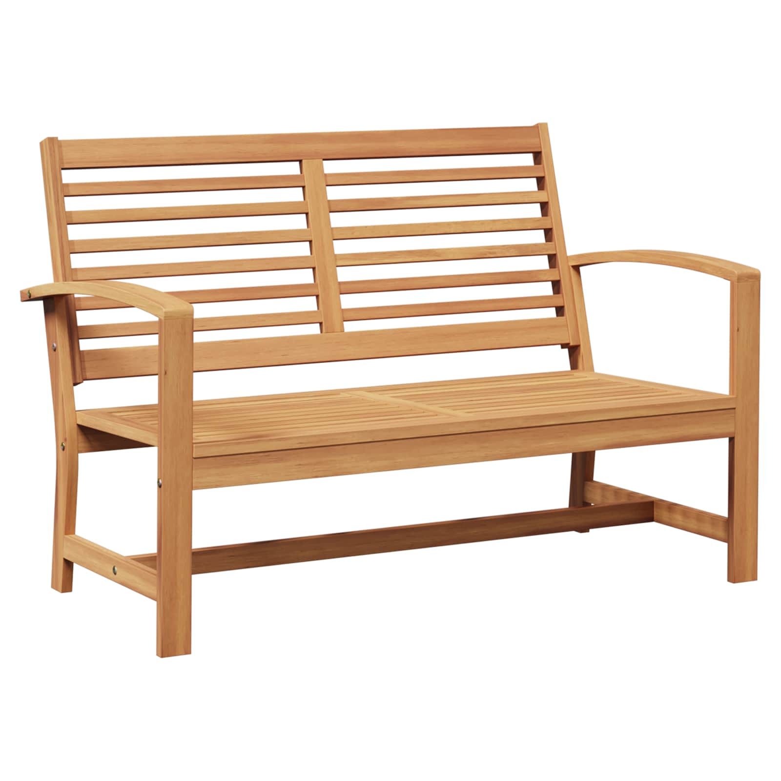klupa Smeđa 110 x 65 x 76,5 cm Čvrsto teak drvo