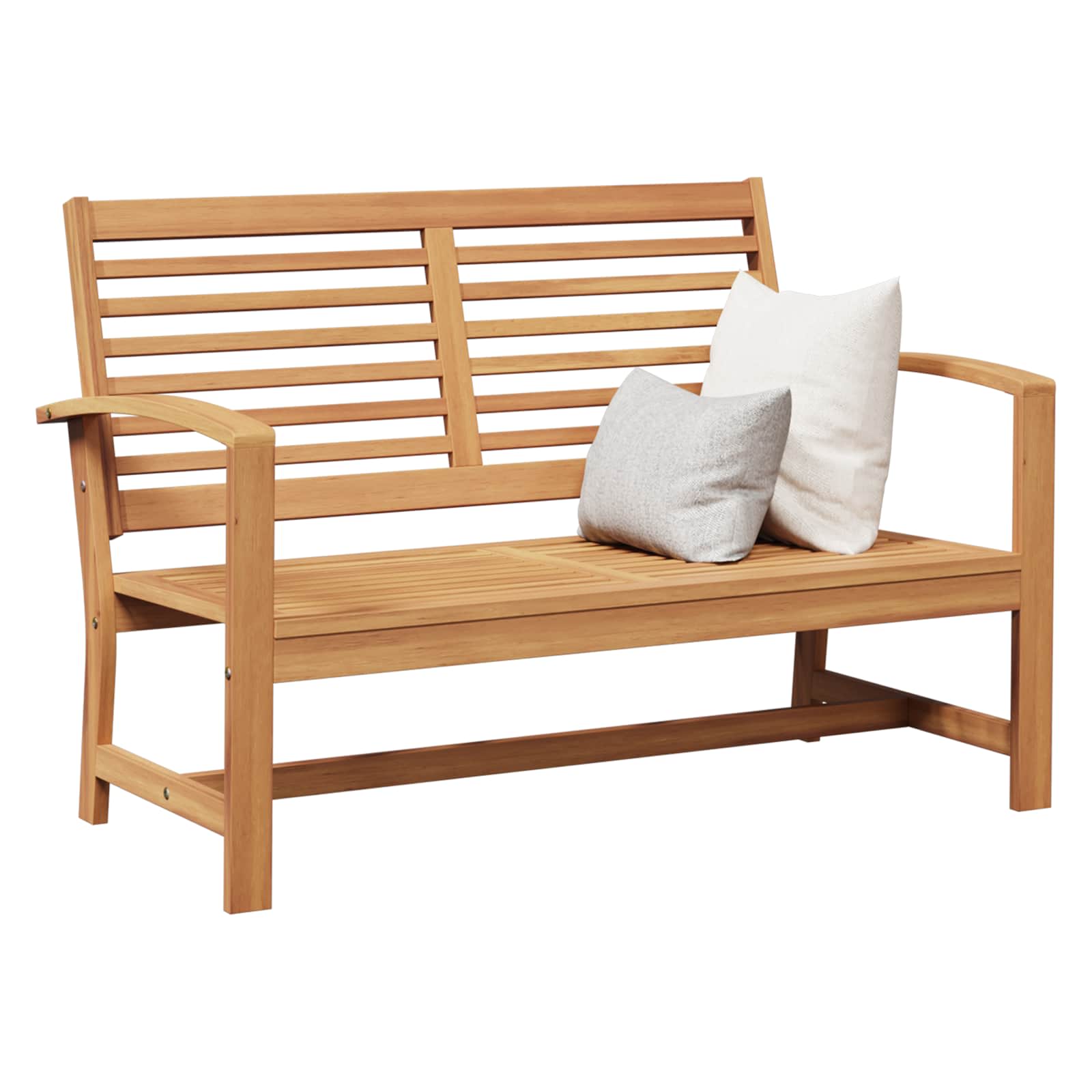 klupa Smeđa 110 x 65 x 76,5 cm Čvrsto teak drvo