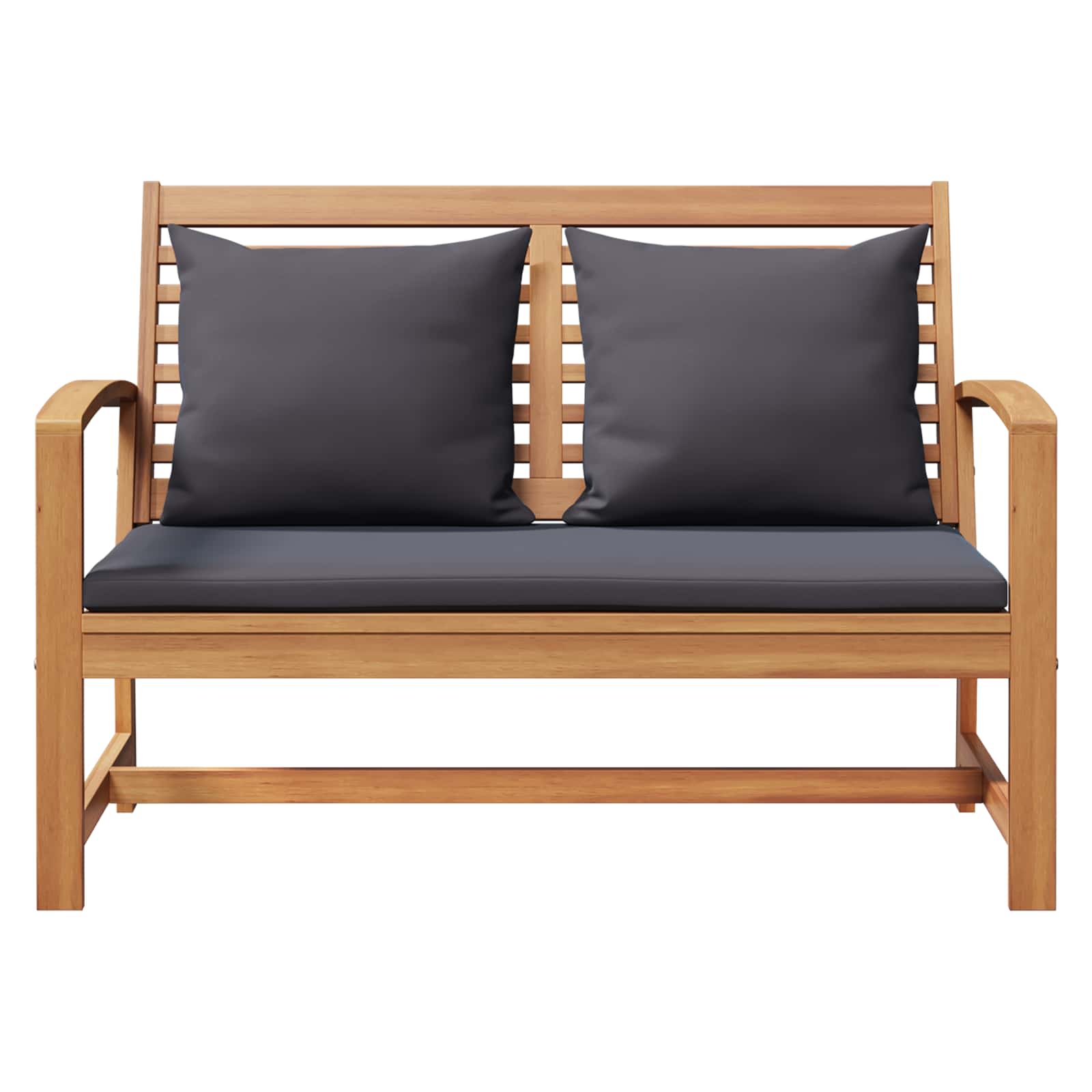 Set vrtnog stola i klupe s jastučićem 2 Komad Čvrsto teak drvo