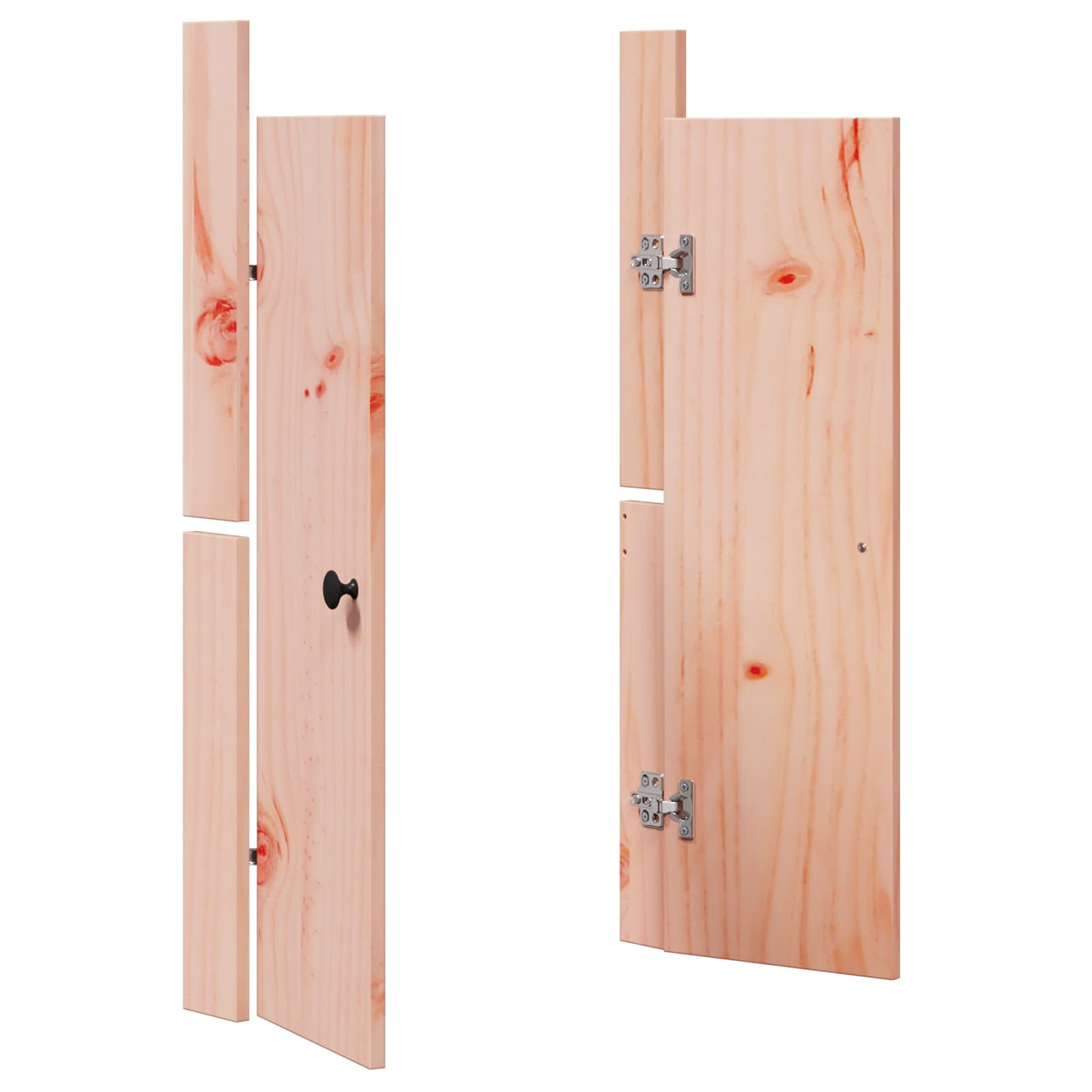 Kuhinjska vrata MEPPEL 2 pcs Smeđa 50 x 9 x 82 cm