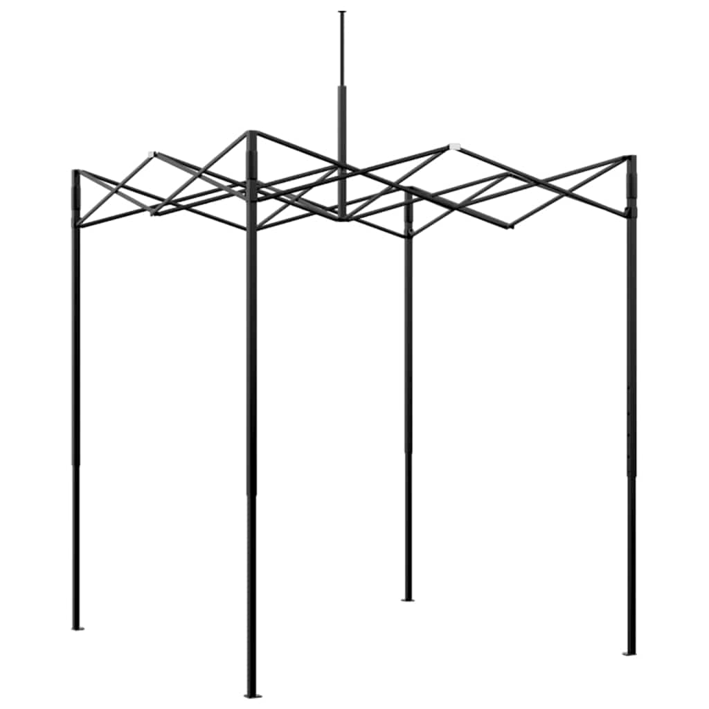 Staklenik s sklopivim okvirom Zelena 200 x 200 x 300 cm Željezo
