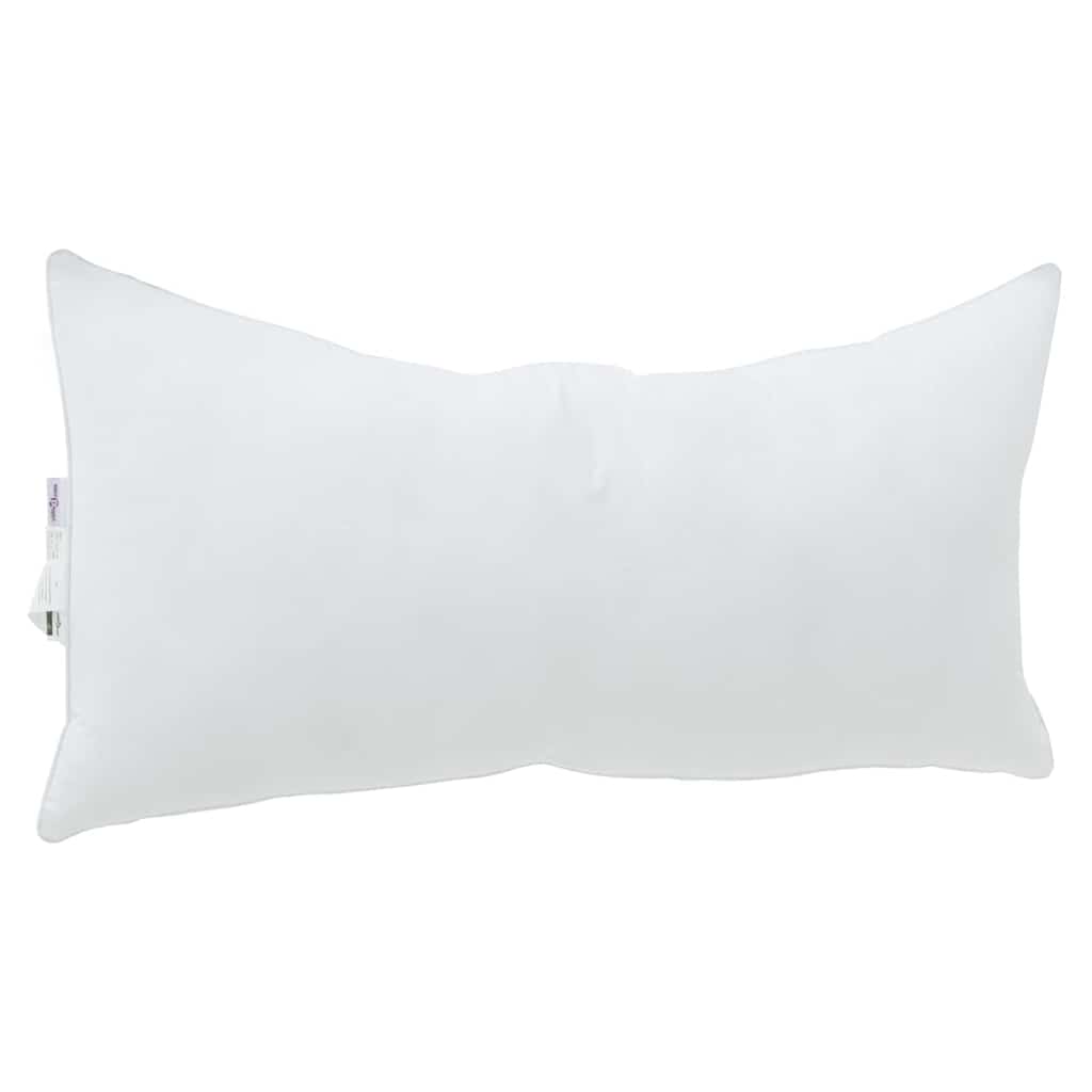 Jastuk s jastukom Bijelo 80 x 42 x 20 cm Pamuk i poliester