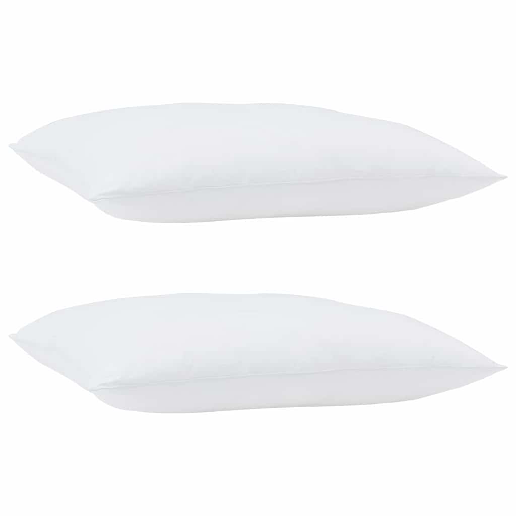 Jastuk 2 pcs Bijelo 61 x 41 x 20 cm Pamuk i poliester