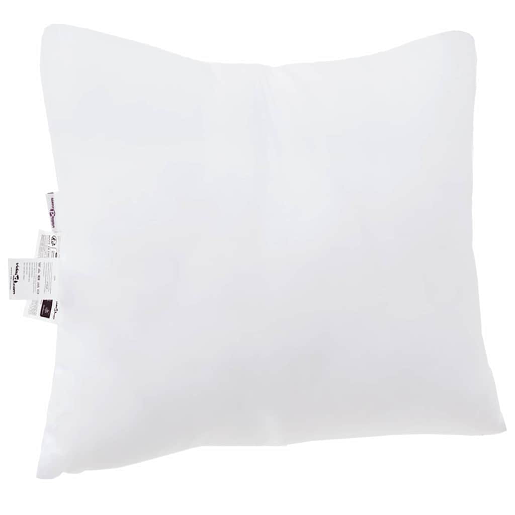 Jastuk s jastukom Bijelo 81 x 80 x 20 cm Poliester