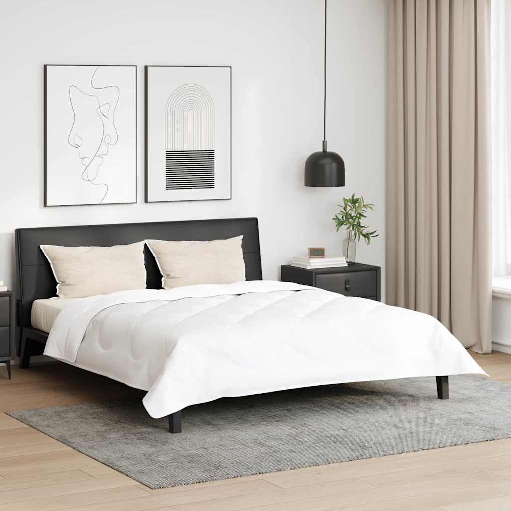 Jastuk s jastukom 2 pcs Bijelo 81 x 42 x 20 cm Poliester