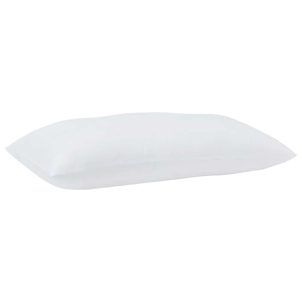 Jastuk s jastukom 2 pcs Bijelo 81 x 42 x 20 cm Poliester