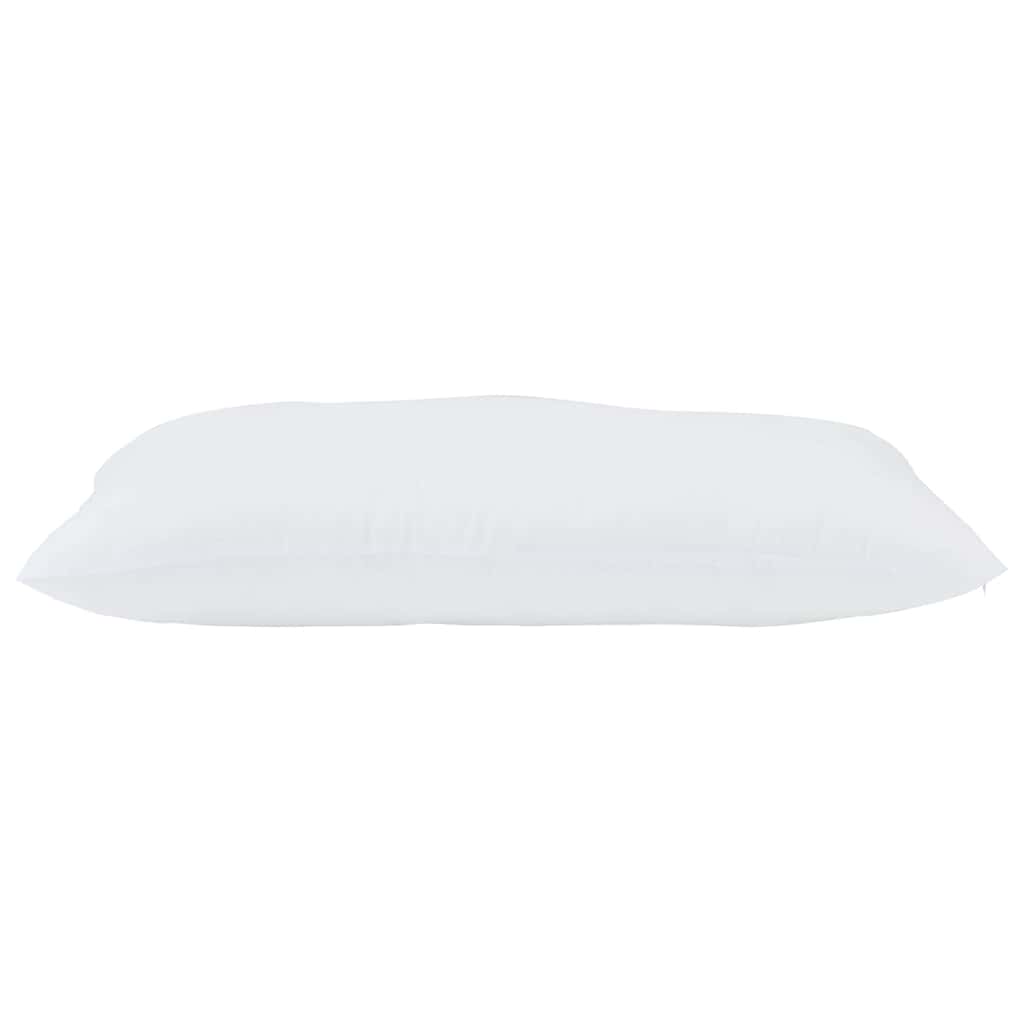 Jastuk s jastukom 2 pcs Bijelo 81 x 42 x 20 cm Poliester