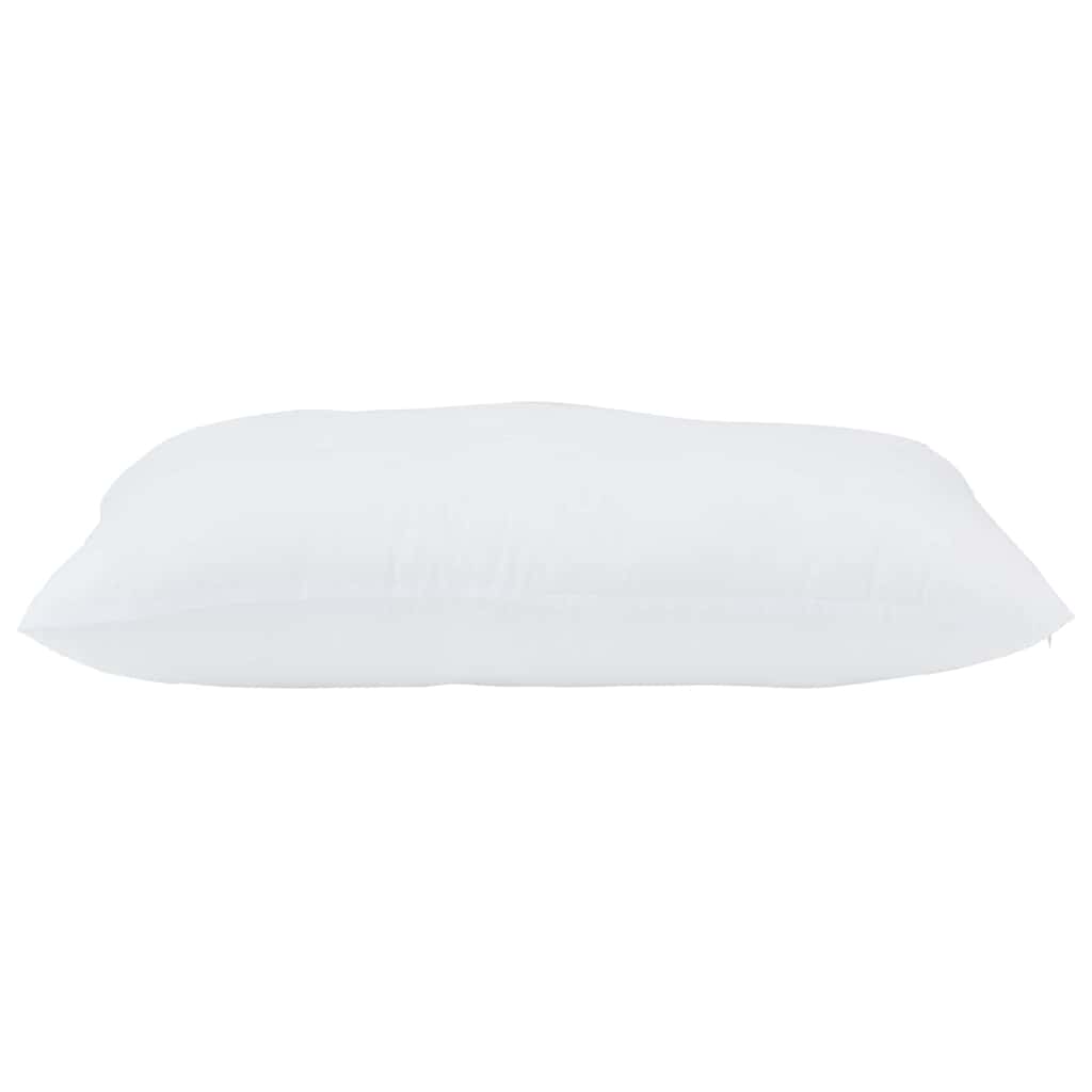 Jastuk s jastukom 2 pcs Bijelo 79 x 60 x 20 cm Poliester
