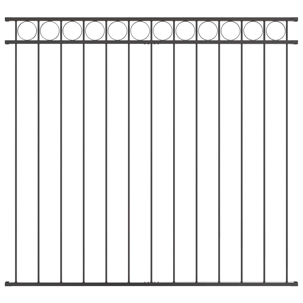 Element Ograde ASSEN Siva 170 x 120 cm Čelik