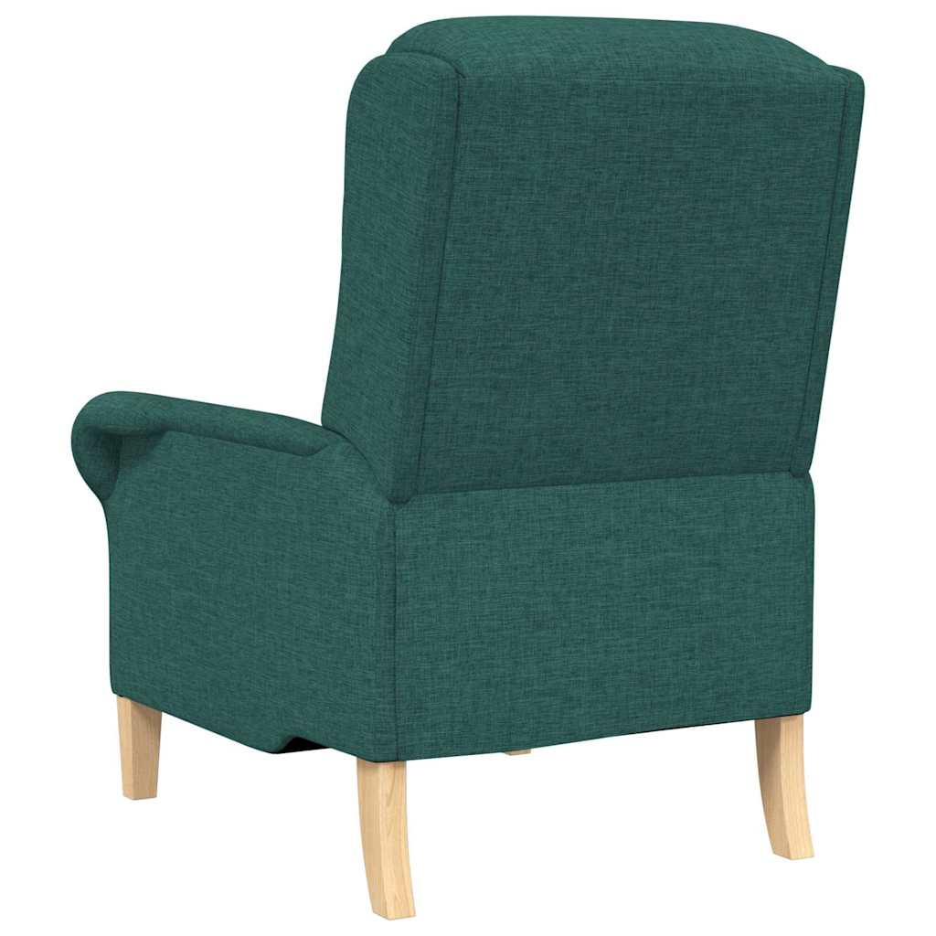 fotelja Tamnozelena tkanina