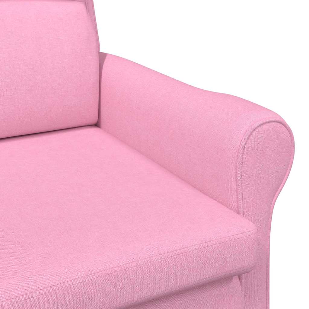 fotelja Ružičasta tkanina