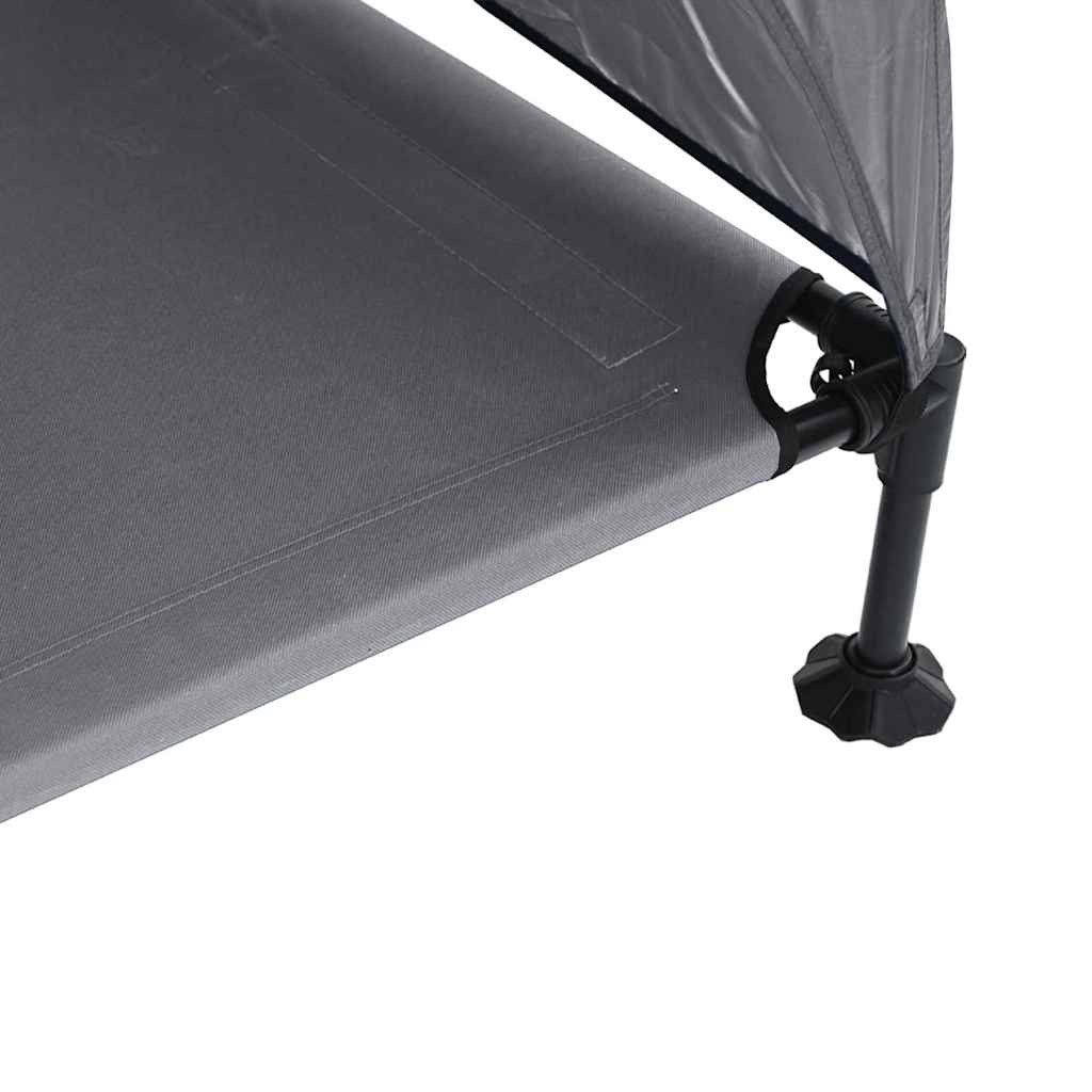 Povišeni krevet za pse Svijetlo siva 127 x 81 x 108 cm