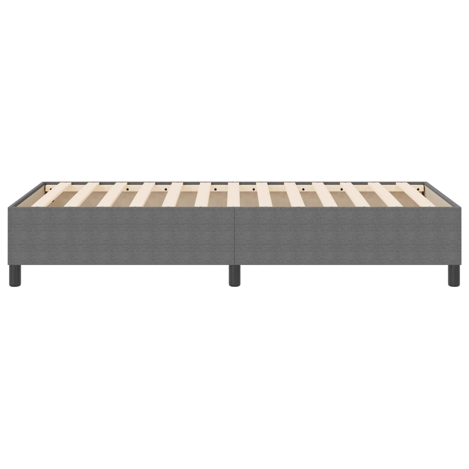 Krevetna platforma Svijetlo siva 80 x 200 cm Kordura tekstil