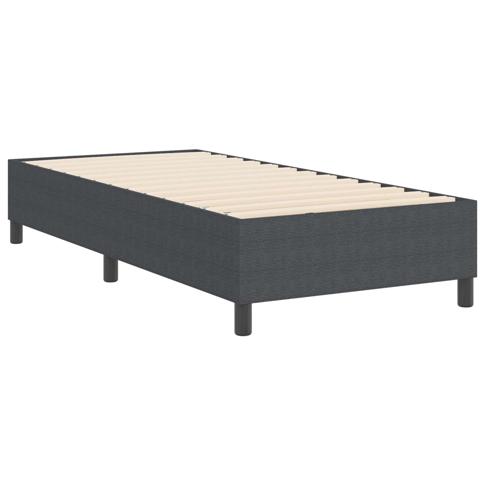 Krevetna platforma Tamno siva 80 x 200 cm Kordura tekstil