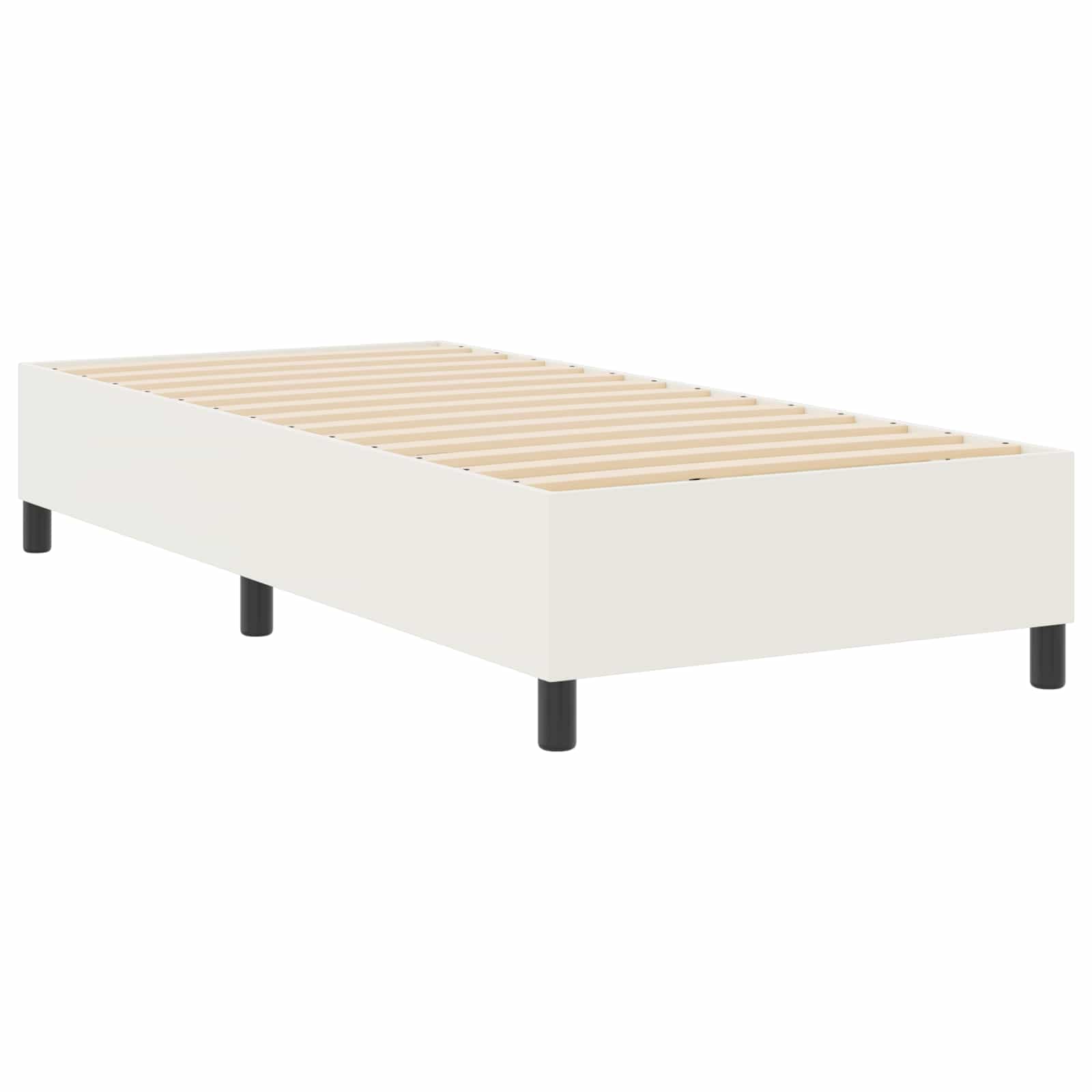 Krevetna platforma Krema 90 x 200 cm Kordura tekstil