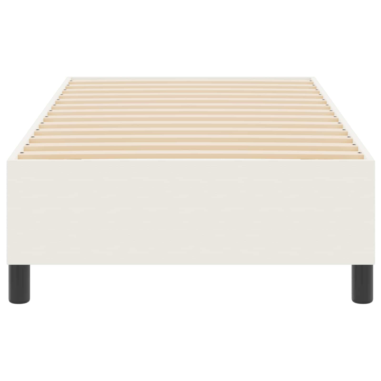 Krevetna platforma Krema 90 x 200 cm Kordura tekstil