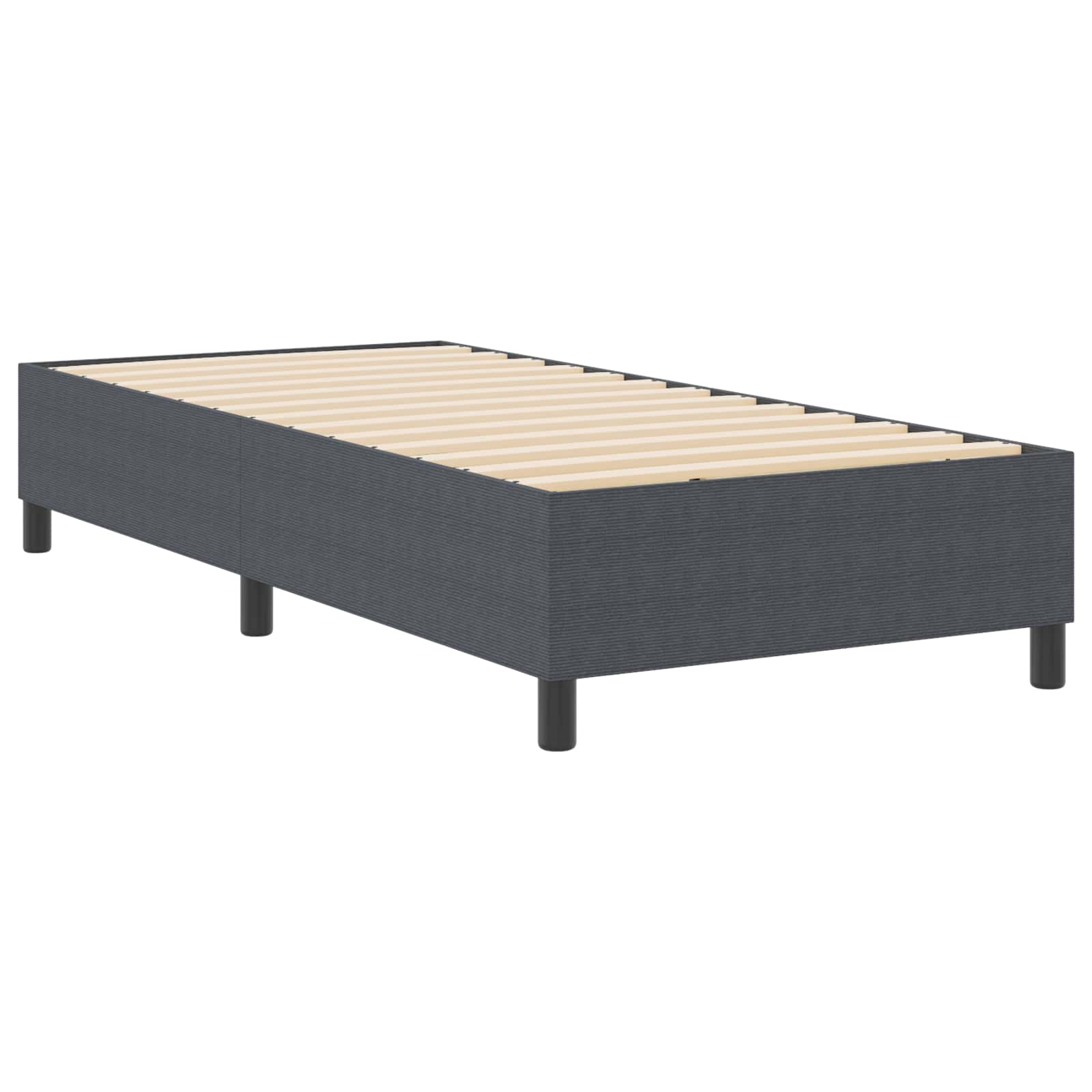 Krevetna platforma Tamno siva 100 x 200 cm Kordura tekstil