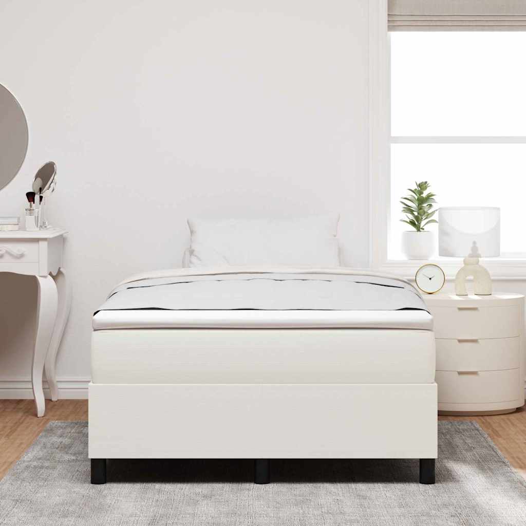 Krevetna platforma Krema 120 x 190 cm Kordura tekstil