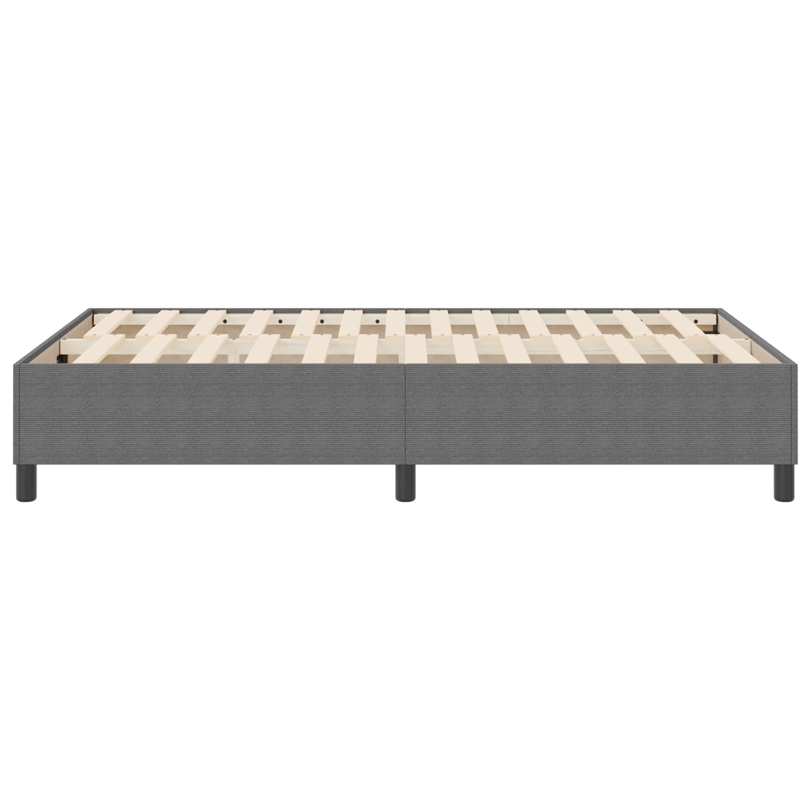 Krevetna platforma Svijetlo siva 120 x 200 cm Kordura tekstil