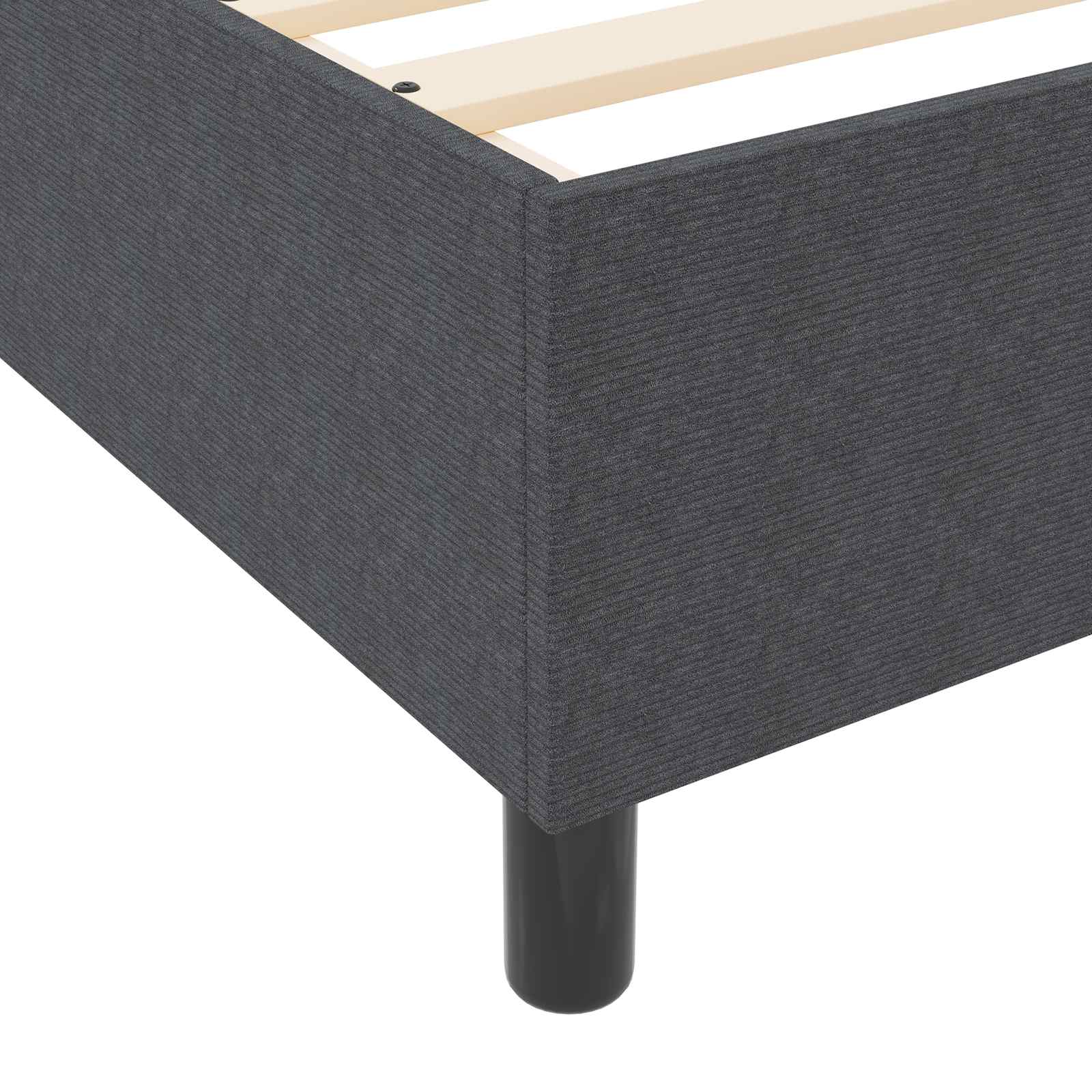 Krevetna platforma Tamno siva 120 x 200 cm Kordura tekstil