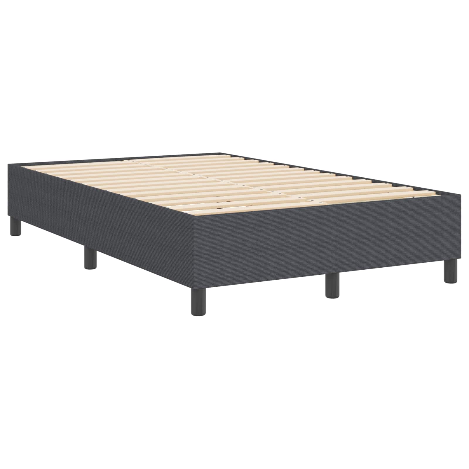 Krevetna platforma Tamno siva 120 x 200 cm Kordura tekstil