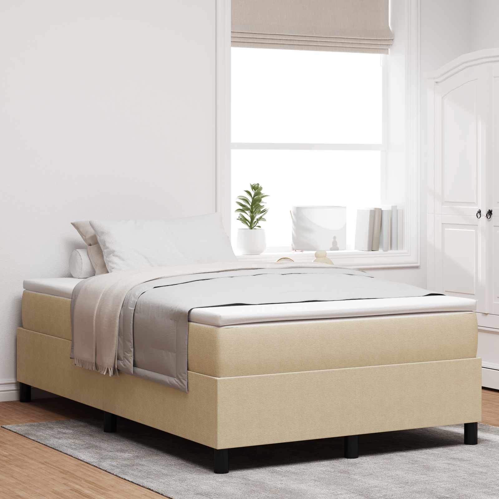 Krevetna platforma Siva zelena 120 x 200 cm Kordura tekstil
