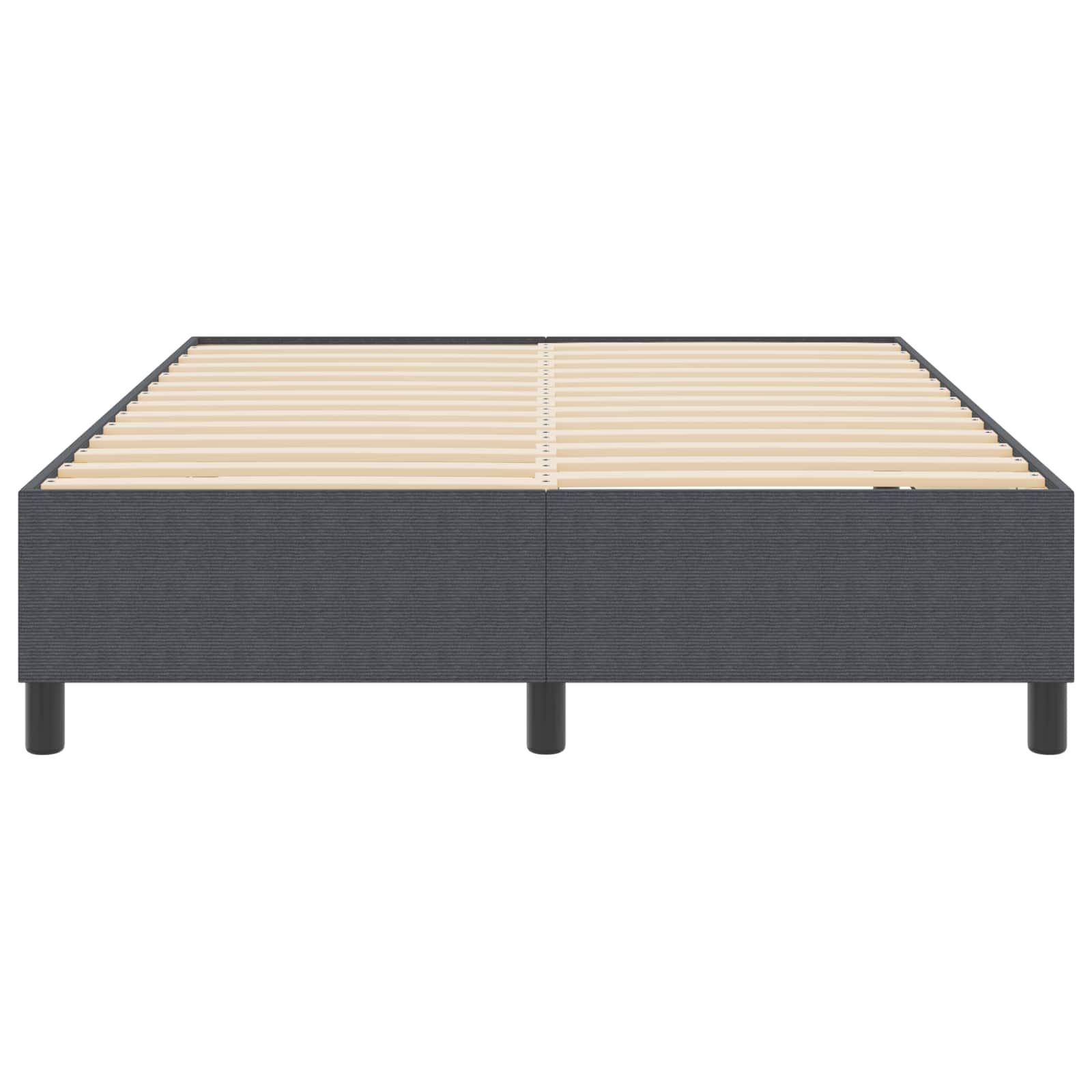 Krevetna platforma Tamno siva 140 x 200 cm Kordura tekstil