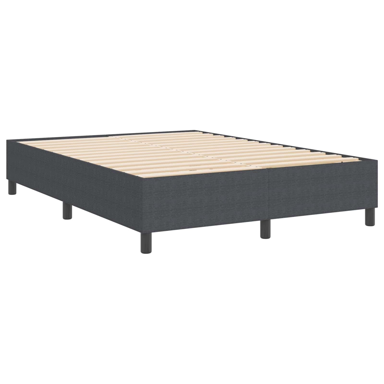 Krevetna platforma Tamno siva 160 x 200 cm Kordura tekstil