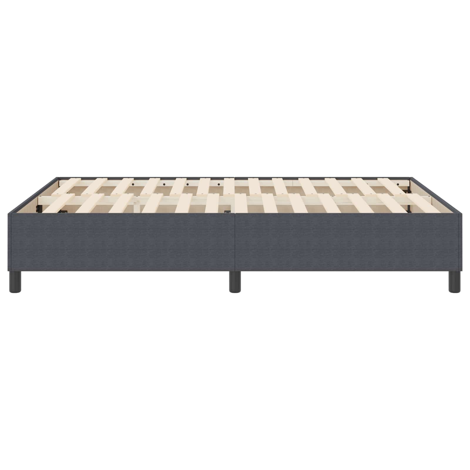 Krevetna platforma Tamno siva 160 x 200 cm Kordura tekstil