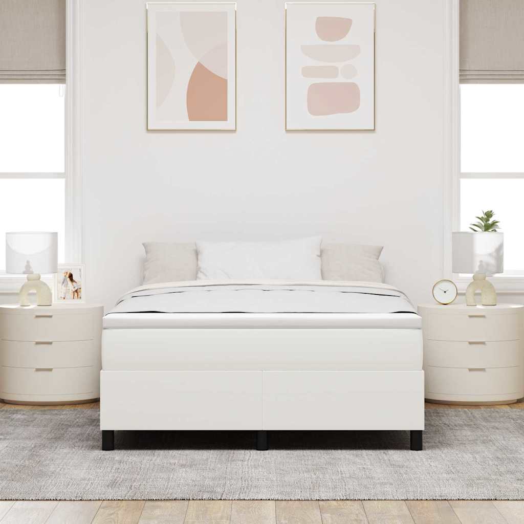 Krevetna platforma Krema 160 x 200 cm Kordura tekstil