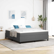 Krevetna platforma Svijetlo siva 180 x 200 cm Kordura tekstil