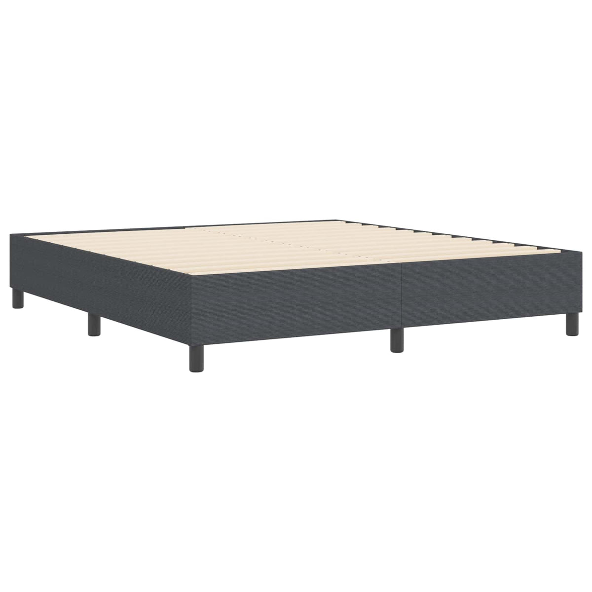 Krevetna platforma Tamno siva 180 x 200 cm Kordura tekstil