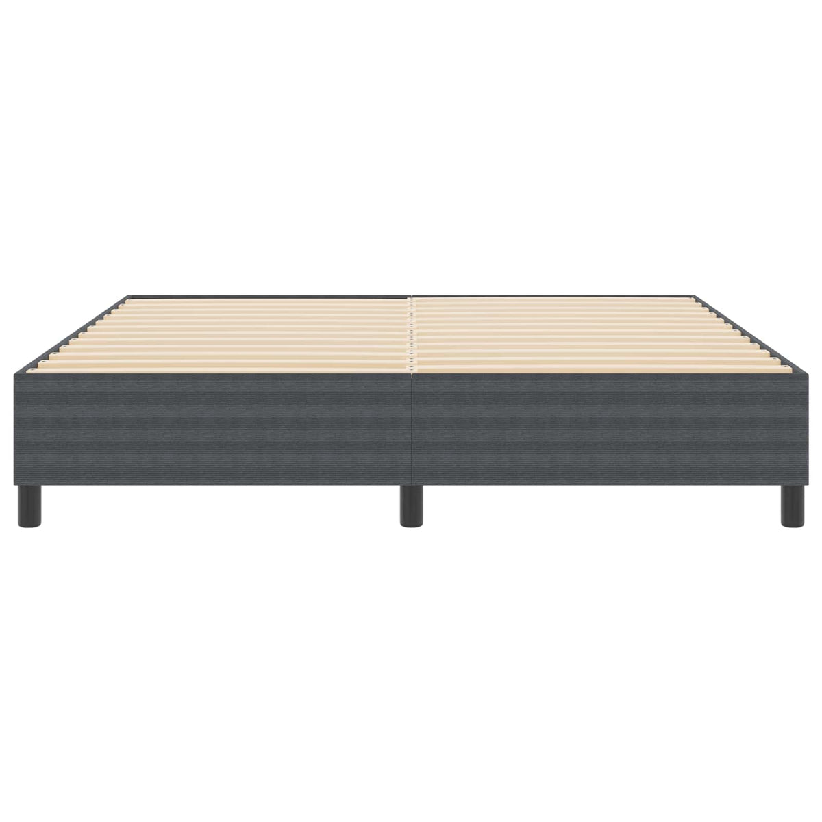Krevetna platforma Tamno siva 180 x 200 cm Kordura tekstil