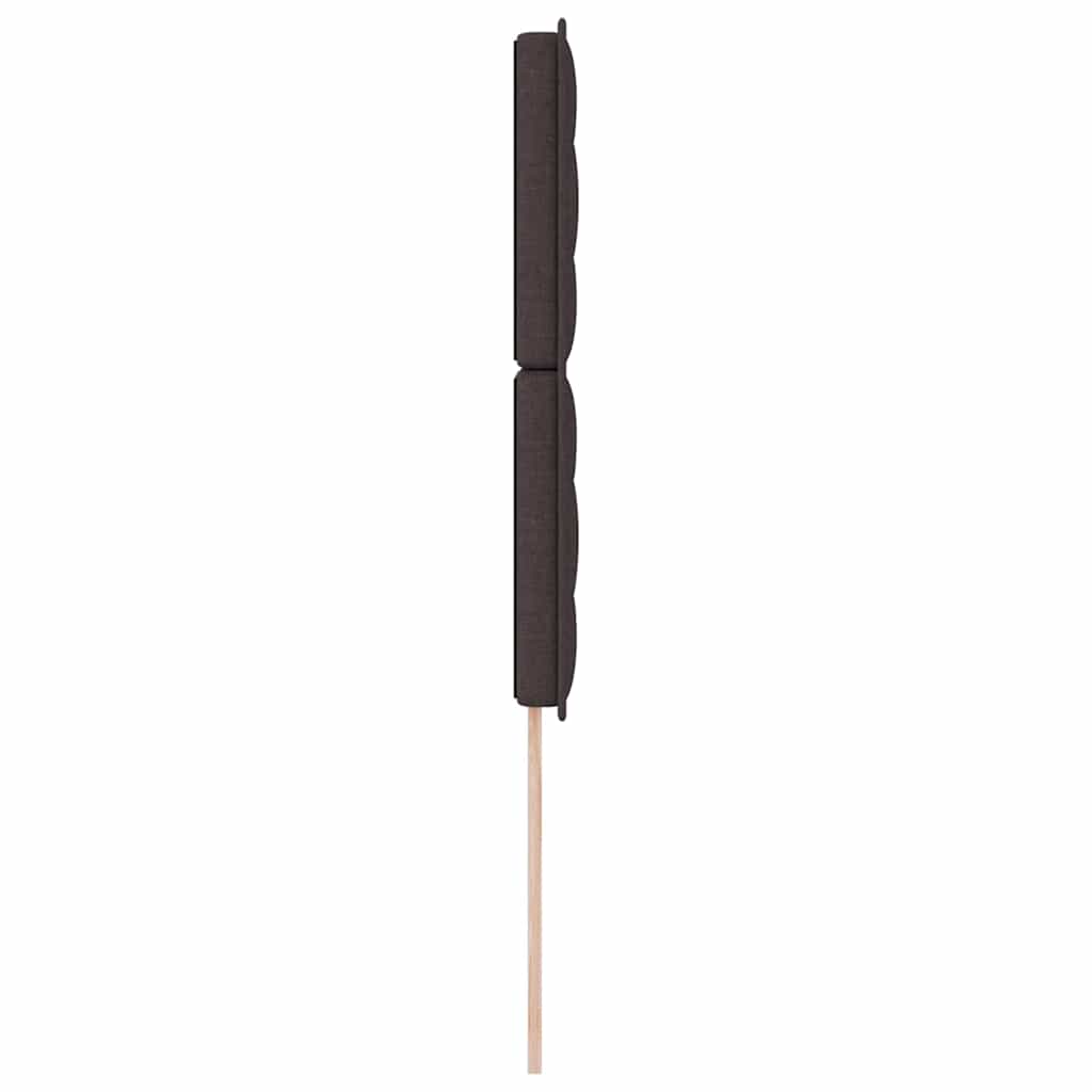 Uzglavlje Tamno smeđa 100 cm tkanina