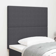 Uzglavlje Tamno siva 100 cm Kordura tekstil