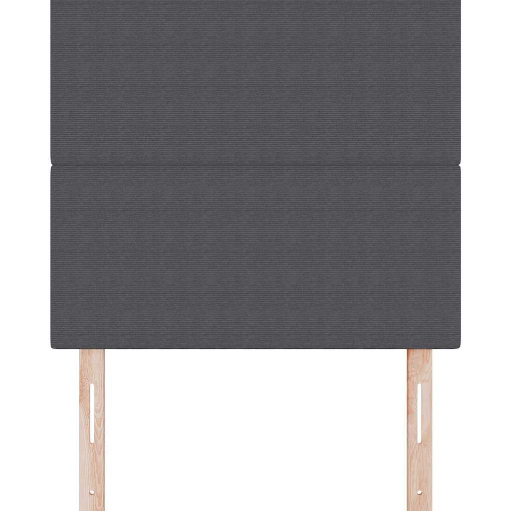 Uzglavlje Tamno siva 100 cm Kordura tekstil
