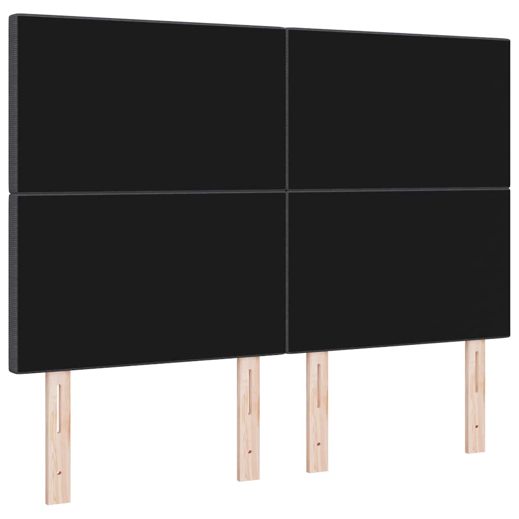 Uzglavlje Tamno siva 144 cm Kordura tekstil