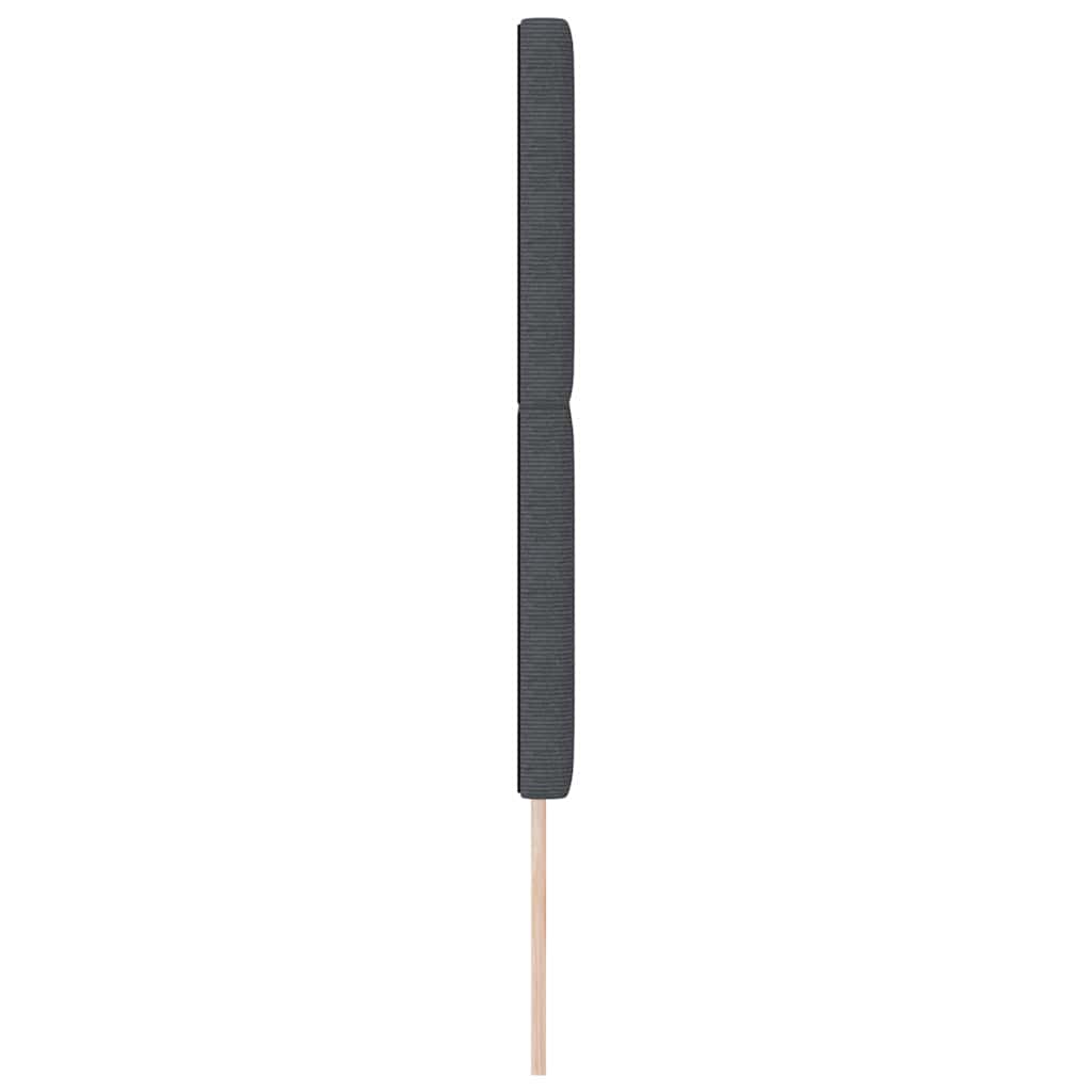 Uzglavlje Tamno siva 144 cm Kordura tekstil