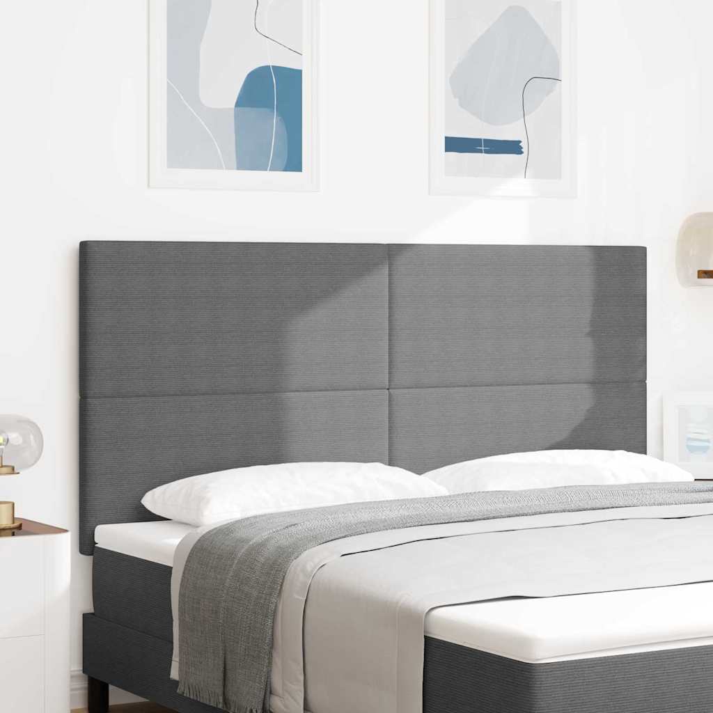 Uzglavlje Svijetlo siva 180 cm Kordura tekstil