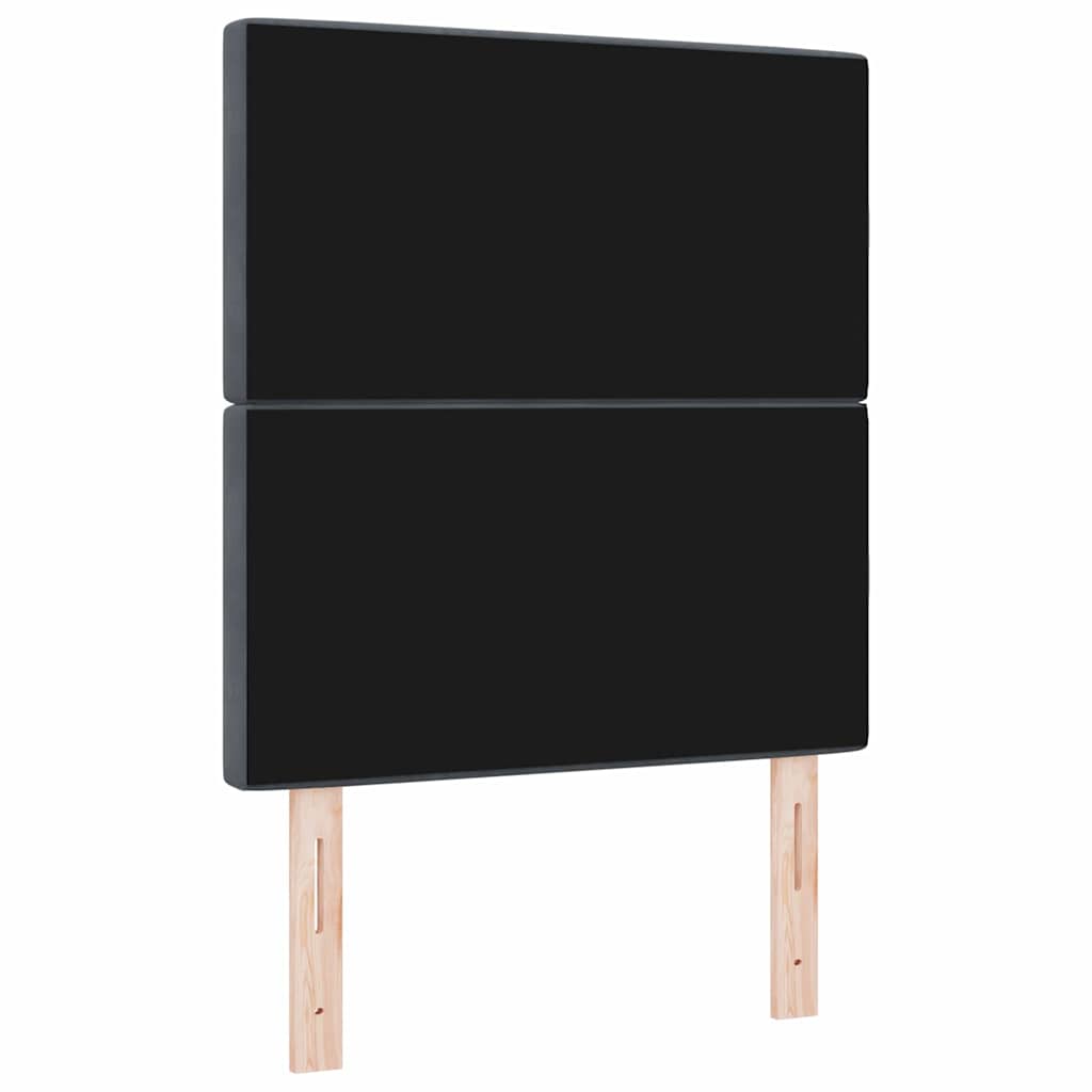 Uzglavlje Tamno siva 80 cm Baršun