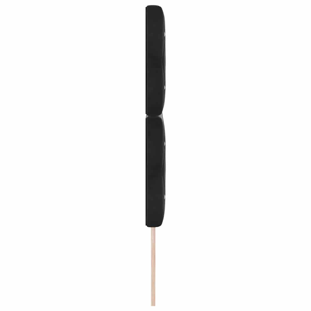 Uzglavlje Crna 144 cm Baršun