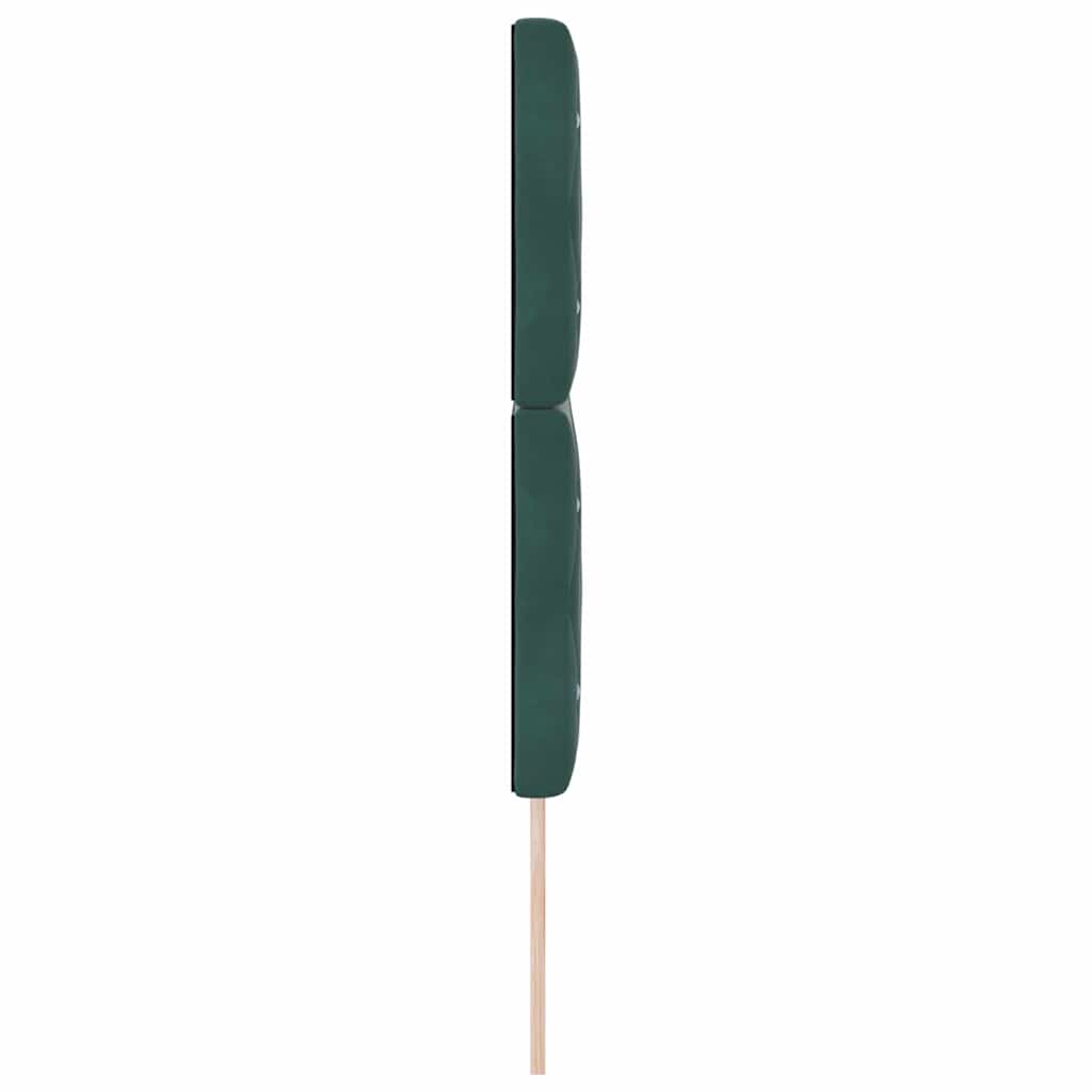 Uzglavlje Tamnozelena 160 cm Baršun