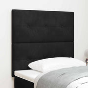 Uzglavlje Crna 80 cm Baršun