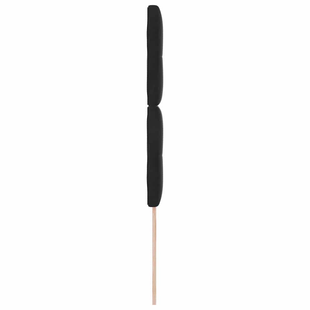 Uzglavlje Crna 80 cm Baršun