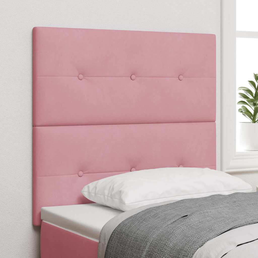 Uzglavlje Ružičasta 80 cm Baršun