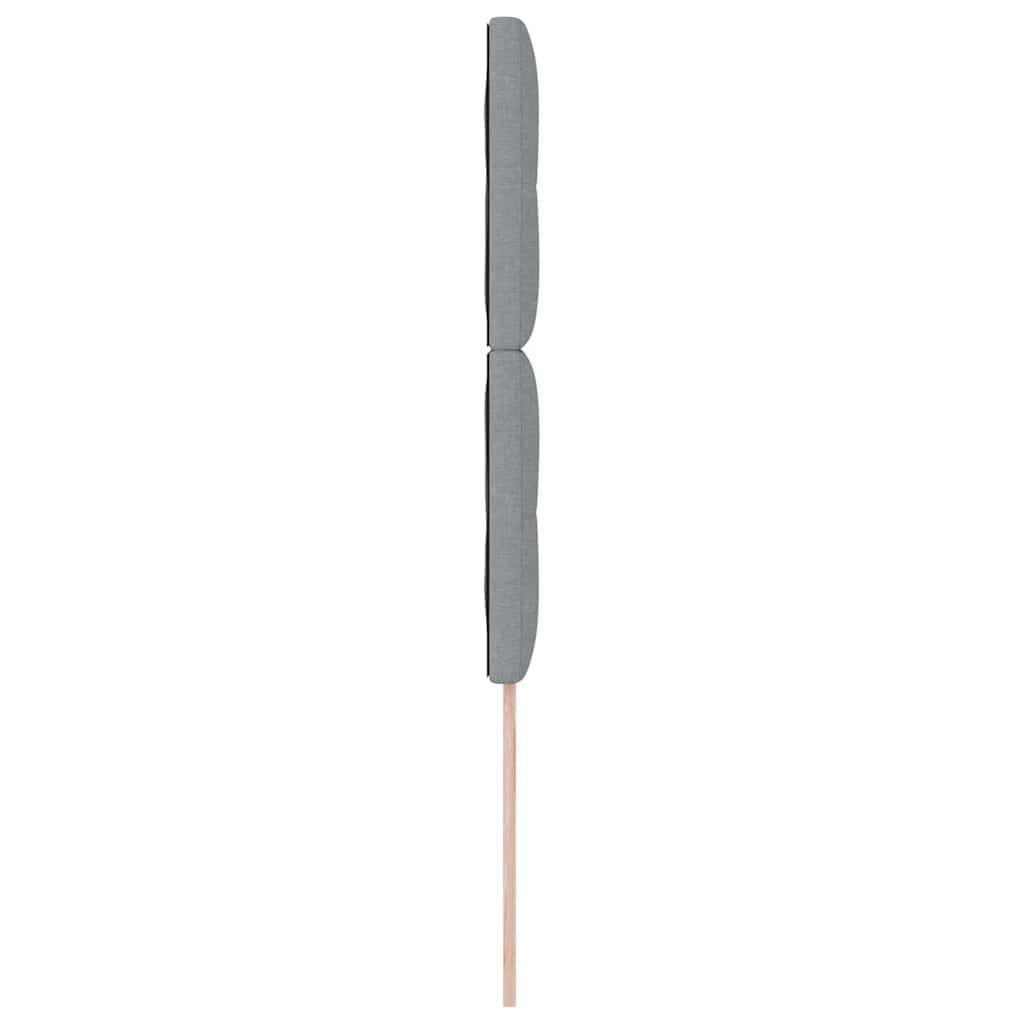 Uzglavlje podesivo po visini Svijetlo siva 90 cm tkanina