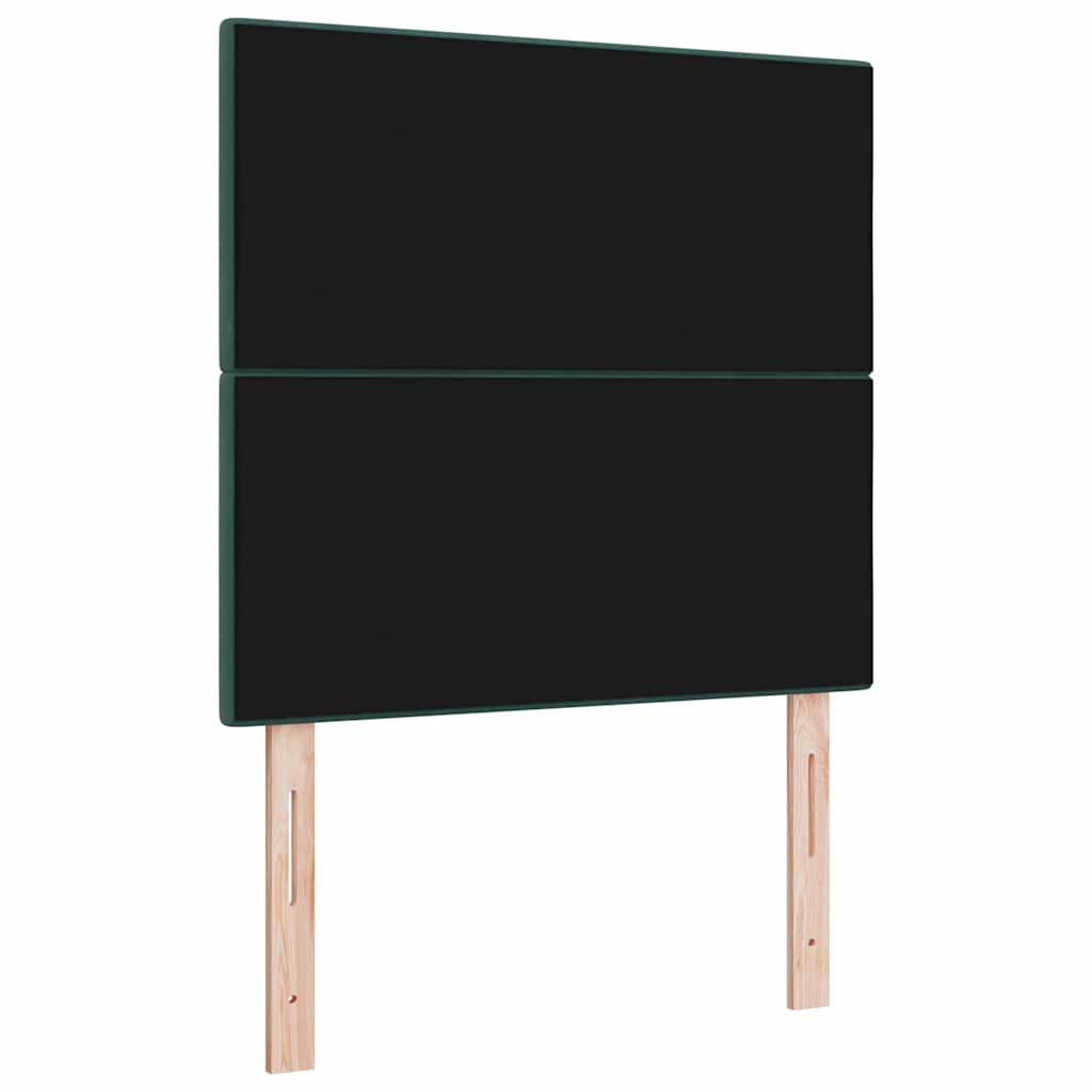 Uzglavlje Tamnozelena 90 cm Baršun