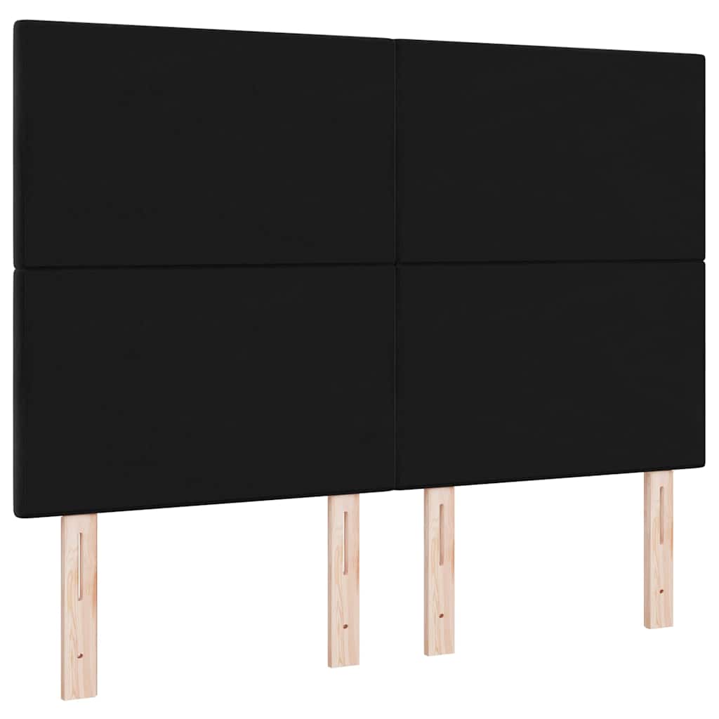 Uzglavlje Crna 144 cm Baršun